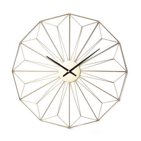 Large Round Wire Wall Clock 100cm