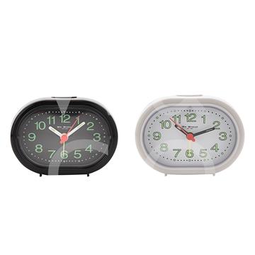 Alarm - Oval Beep Function White 9cm