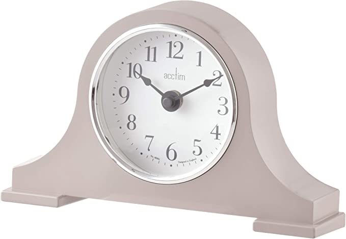 Harston Mantel Clock Painted Plastic Case