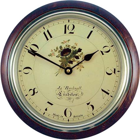 Classic Wall Clock with Glass and Bezel 26.7cm