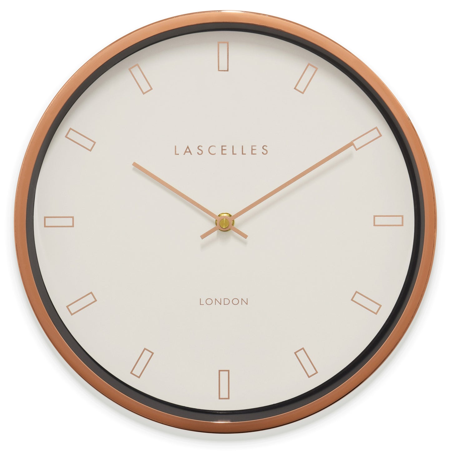 Firecrest Rose Gold Wall Clock 30cm
