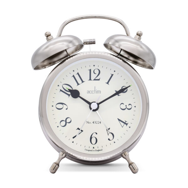 Pembridge Analogue Alarm Clock 13cm
