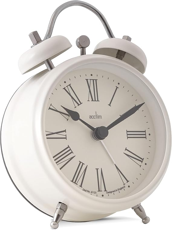 Shefford Analogue Alarm Clock 13cm