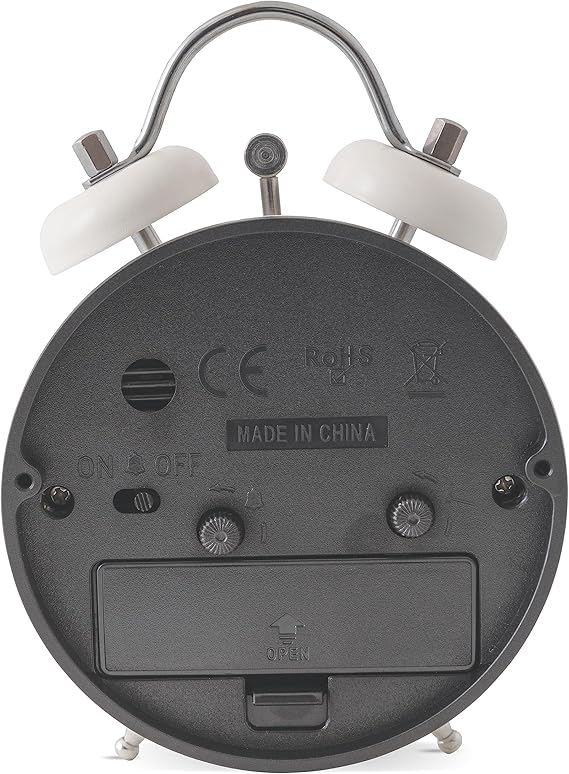 Shefford Analogue Alarm Clock 13cm