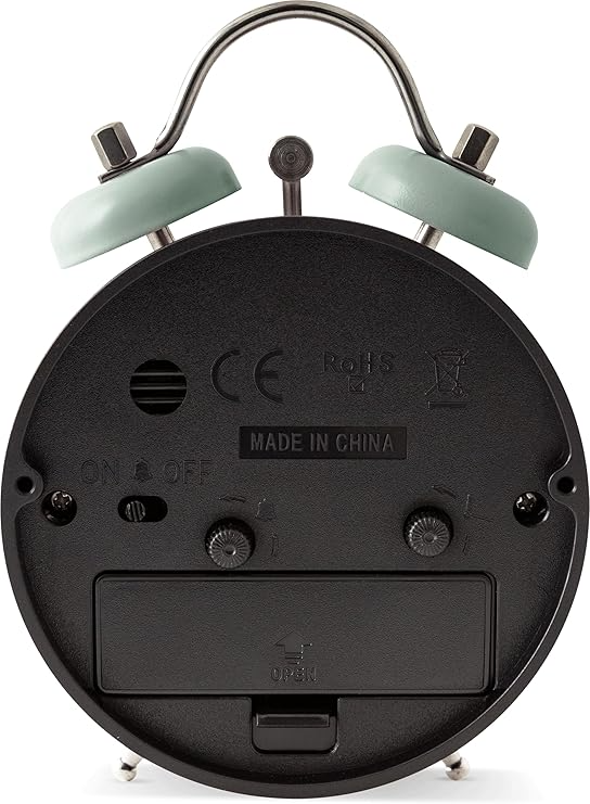 Shefford Analogue Alarm Clock 13cm