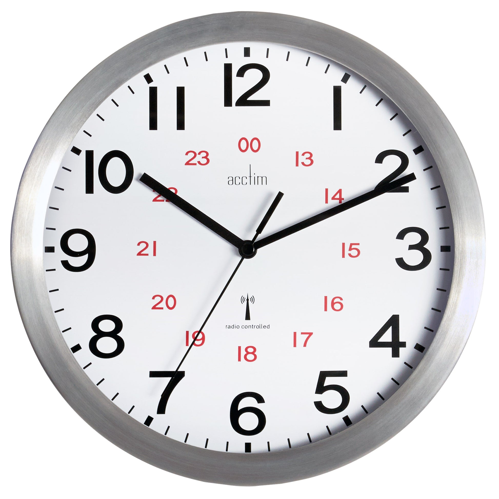 Century Radio Controlled Wall Clock 25cm