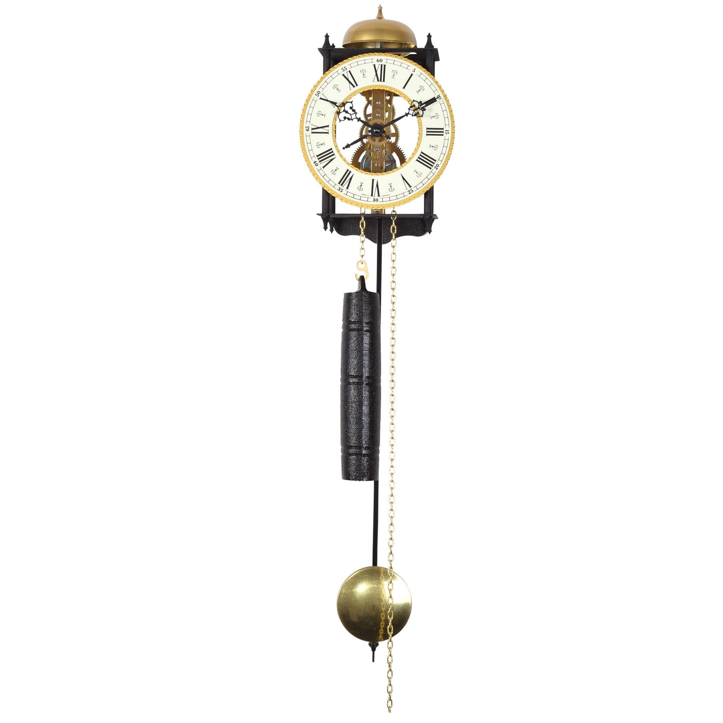 Alcester 8 Day Chain Driven Pendulum Clock 60.5cm - TickTockClocks