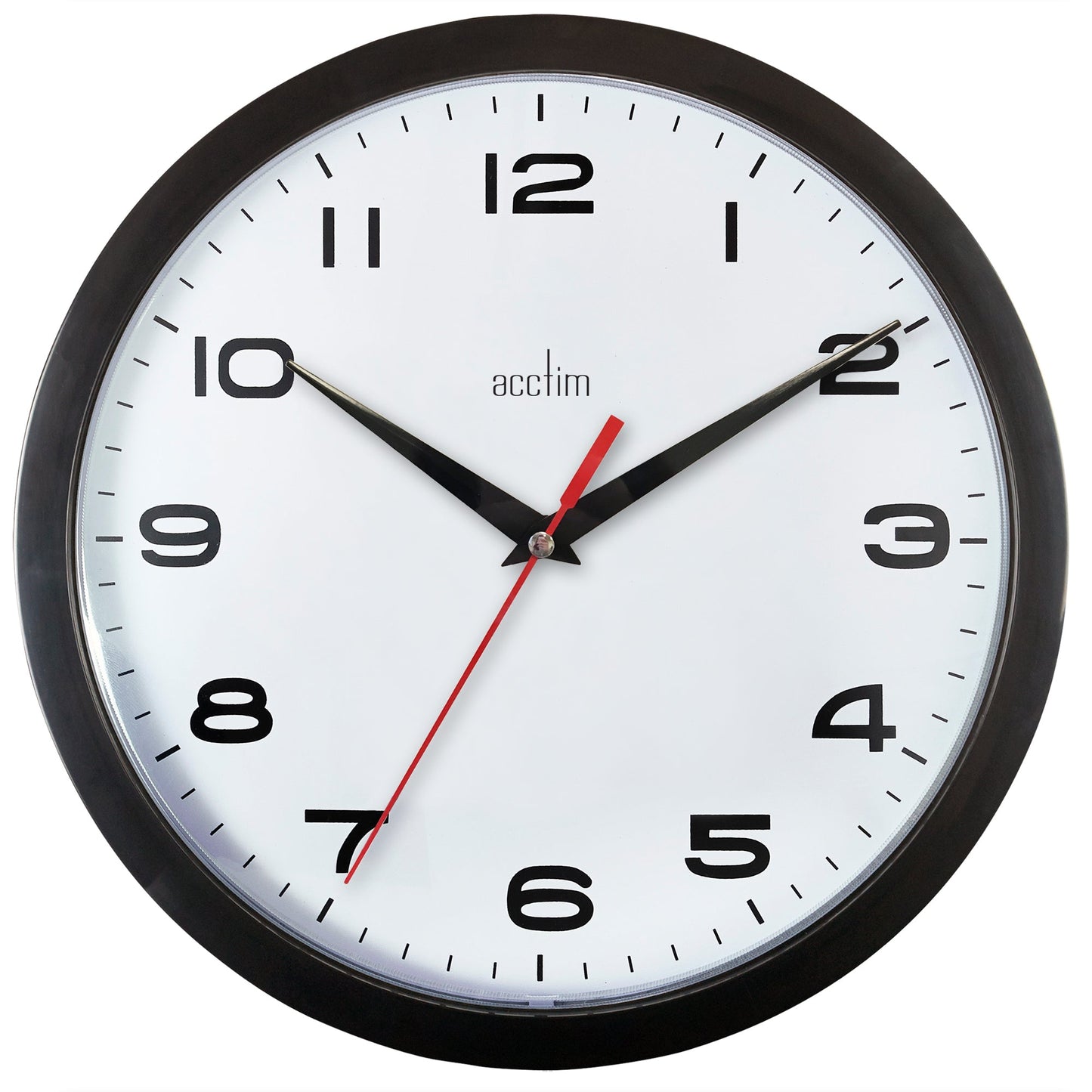 Aylesbury Black Wall Clock 25.5cm - TickTockClocks