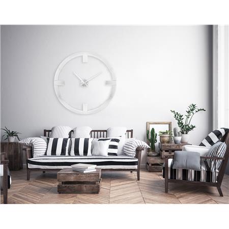 Large 1m dia. Mirrored Wall Clock