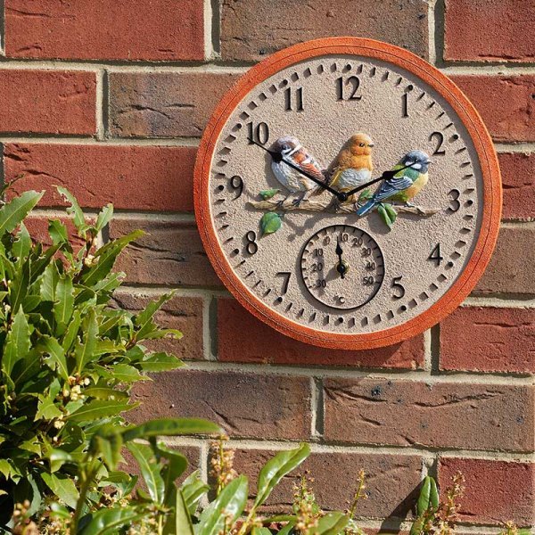 BirdWood Wall Clock - TickTockClocks