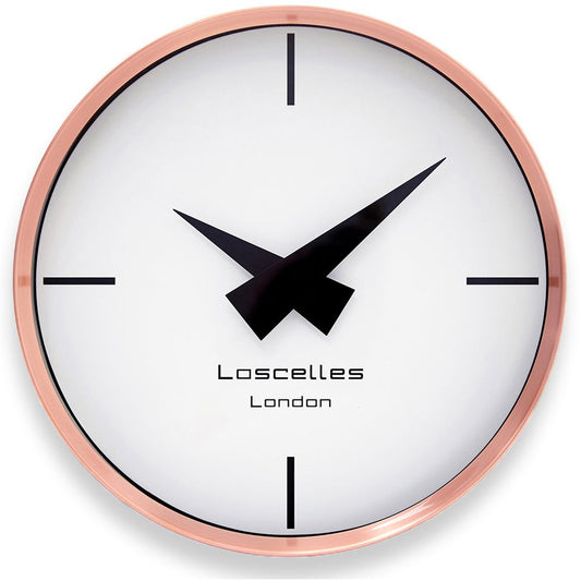 Copper Cosmo Wall Clock 23cm