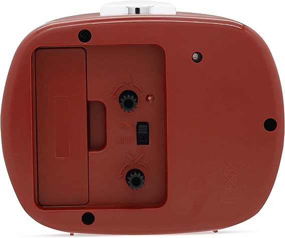 Camille Analogue Alarm Clock 11cm - TickTockClocks