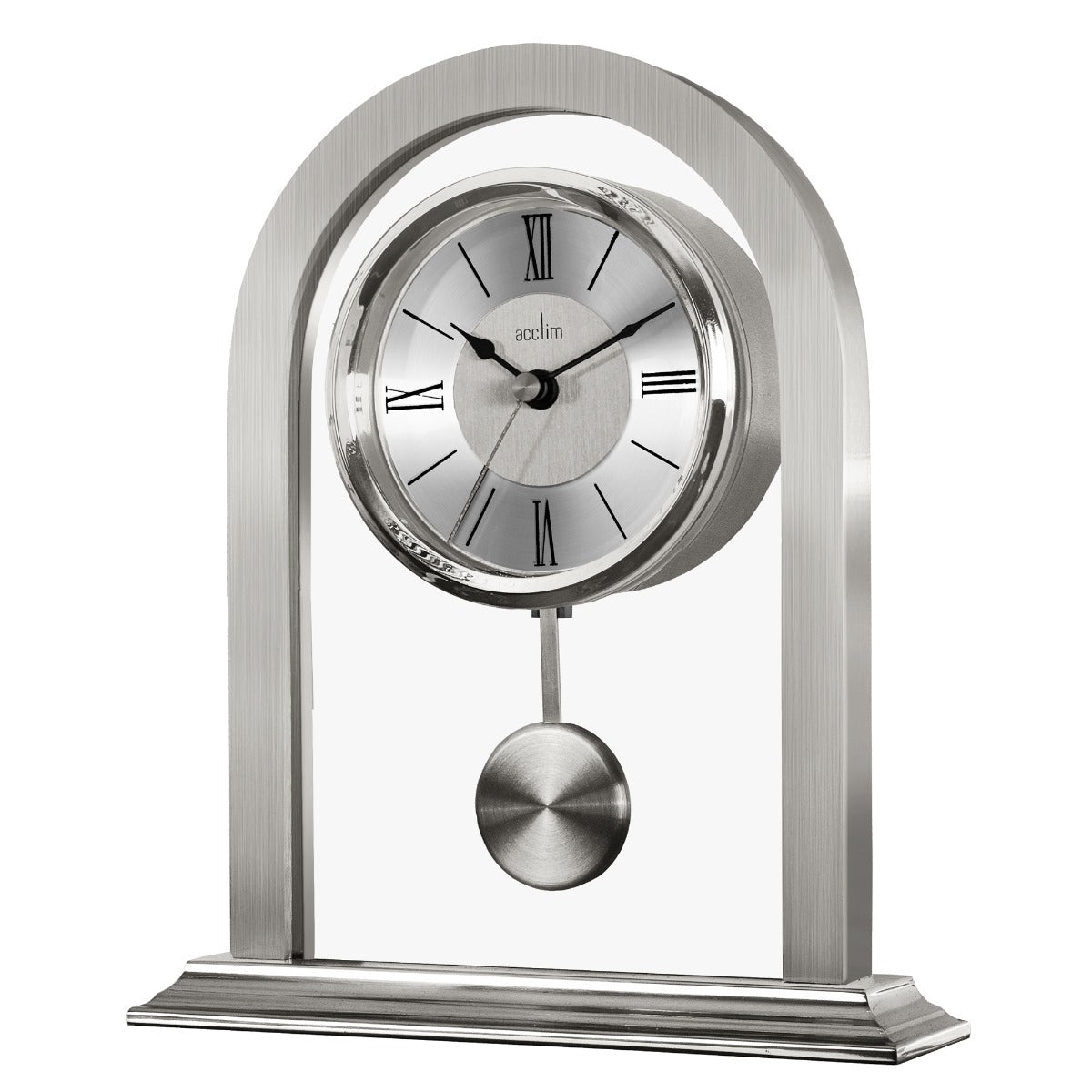 Colney Arched Pedulum Mantel / Tabletop Clock 20cm - TickTockClocks