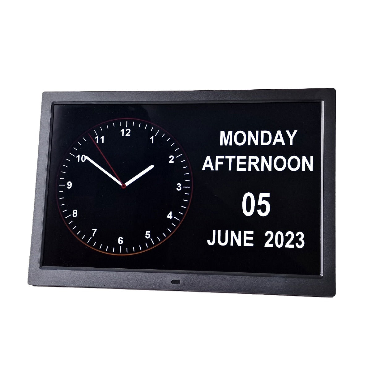 Extra-large Dementia Clock with Medication Reminders & Selectable Analogue/Digital Displays (15 inch)