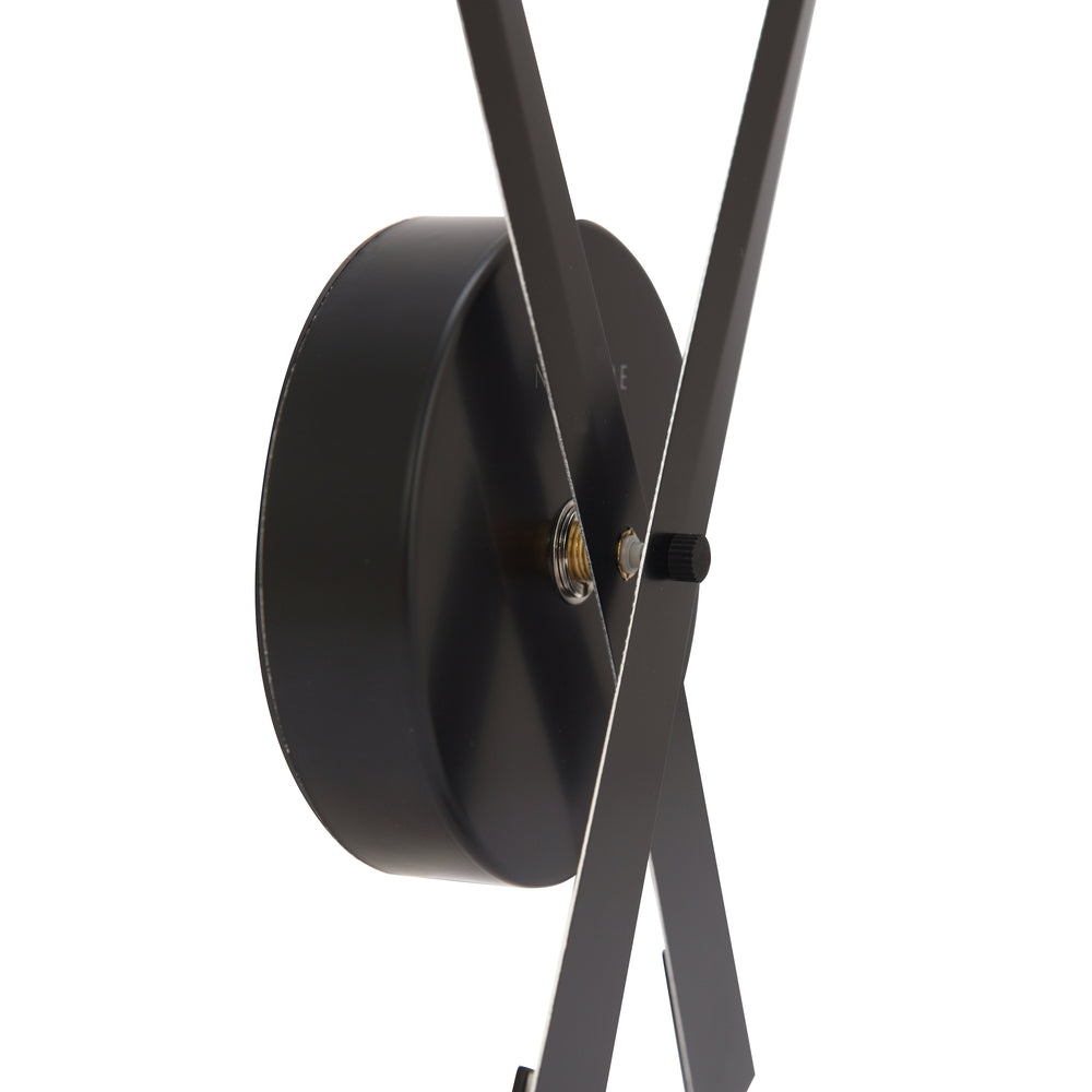Black Hands Wall Clock 85cm