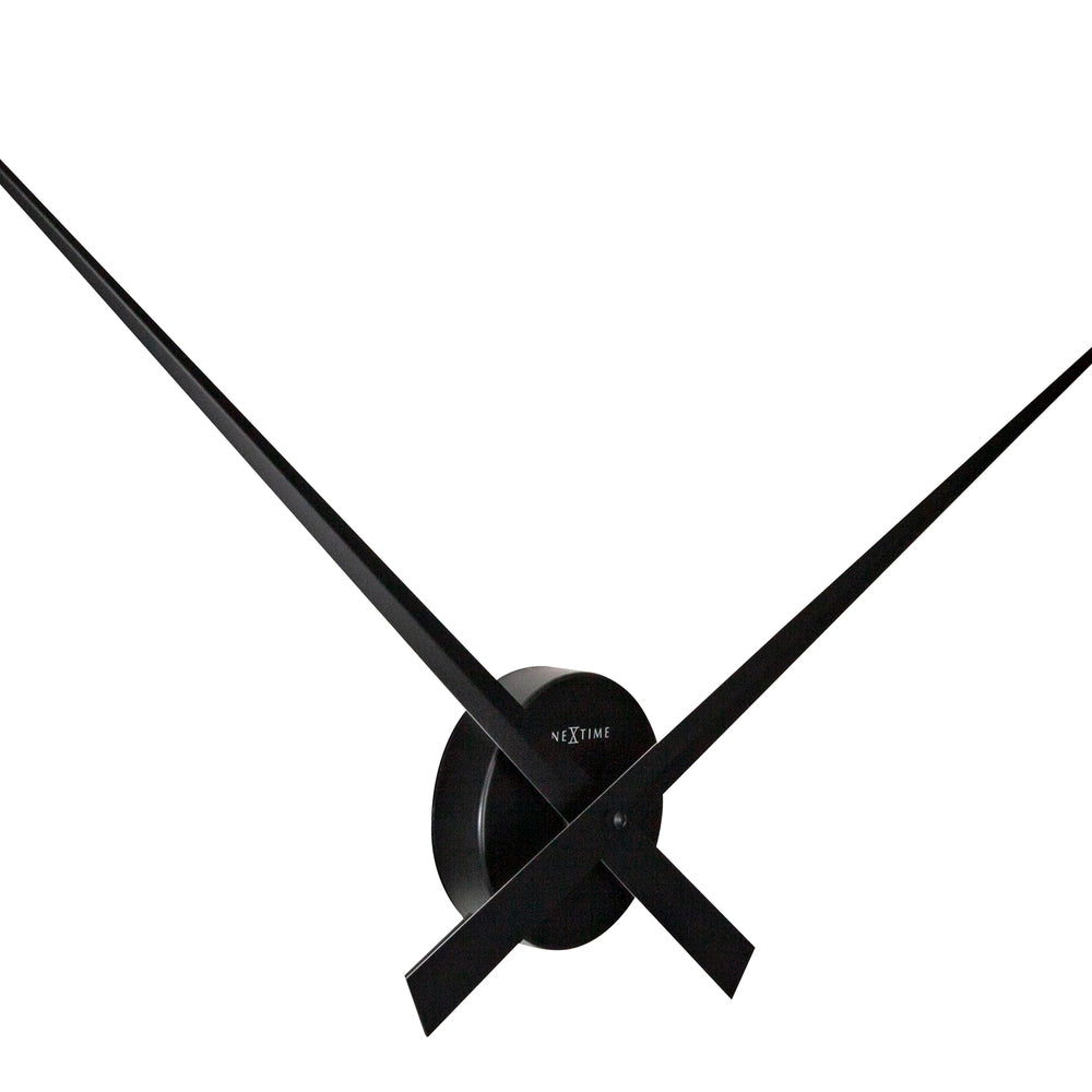 Black Hands Wall Clock 85cm