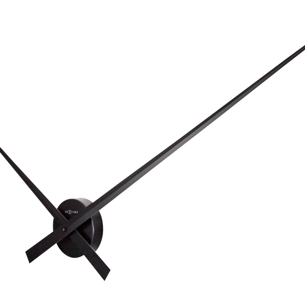 Black Hands Wall Clock 85cm