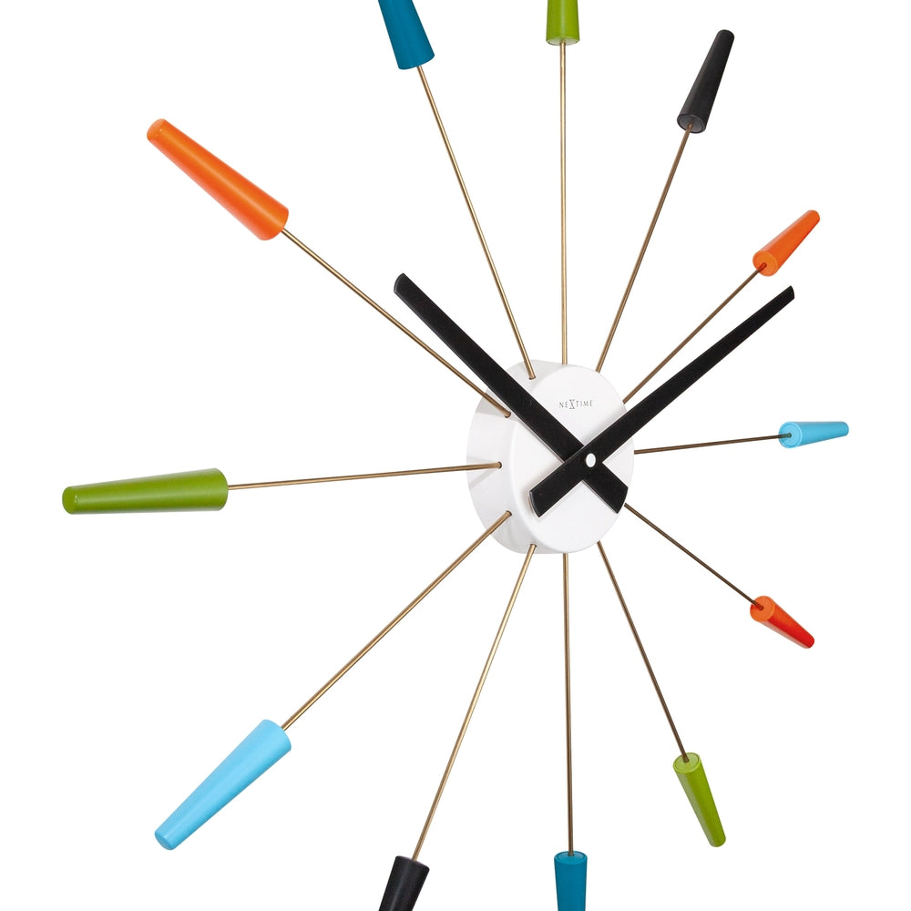 Plug Inn Wall Clock 20cm