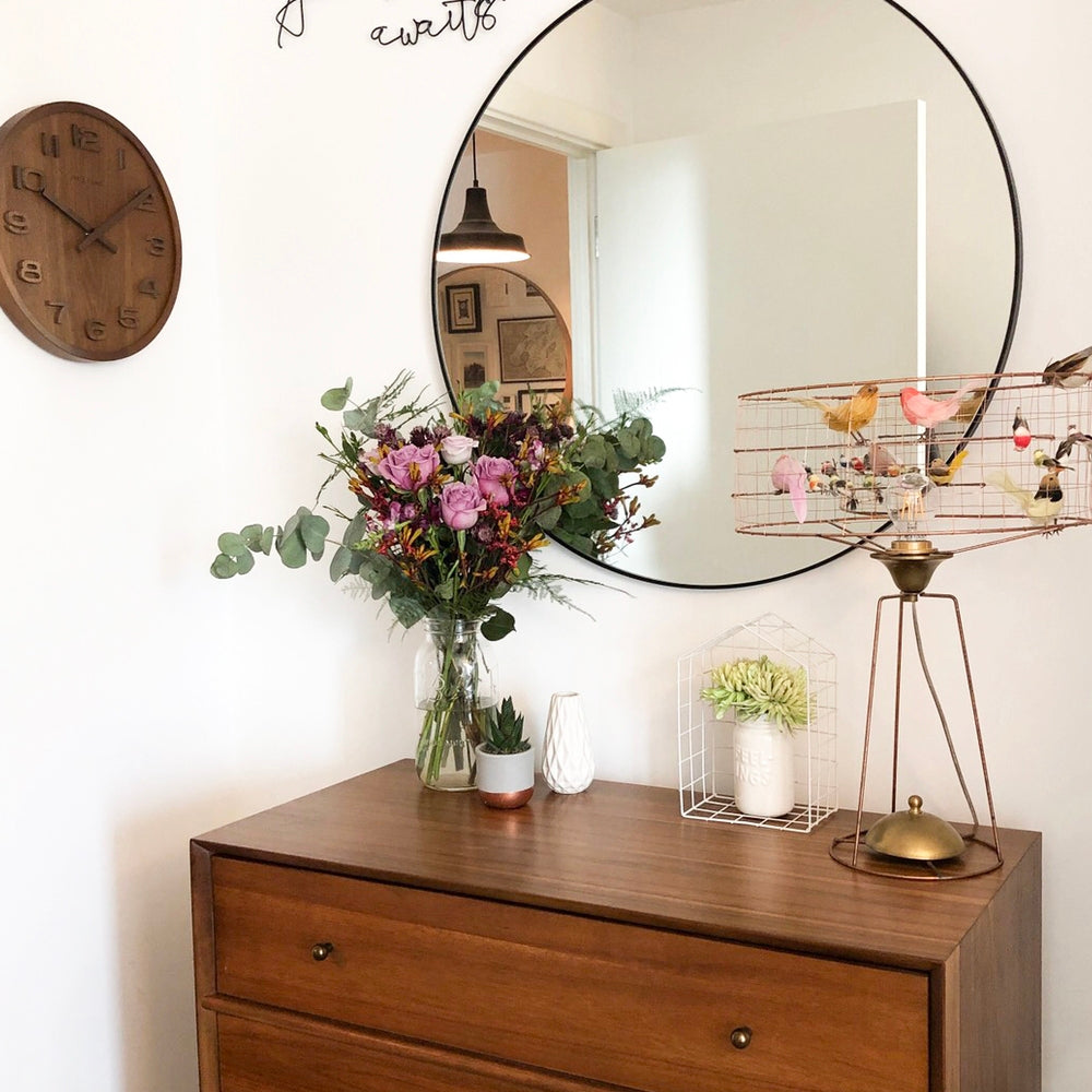 Wood Wood Wall Clock 35cm