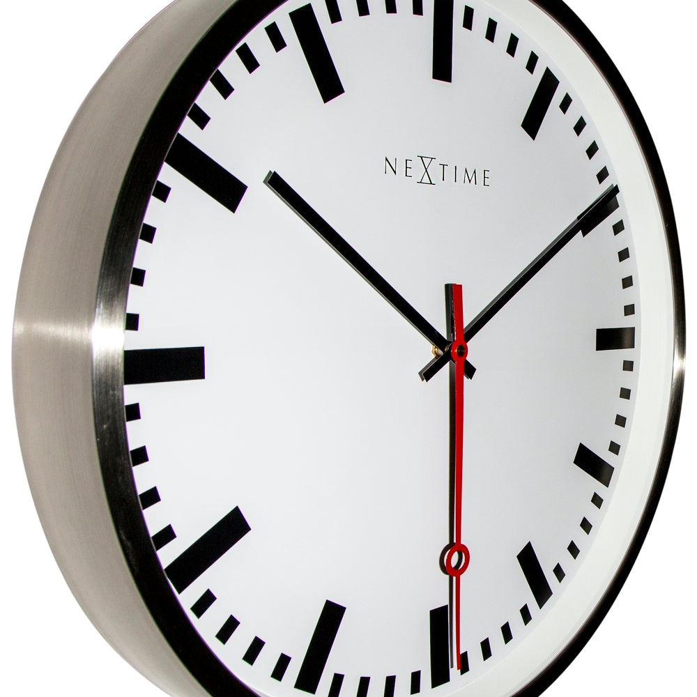 Super Station Numbers Wall Clock 55cm