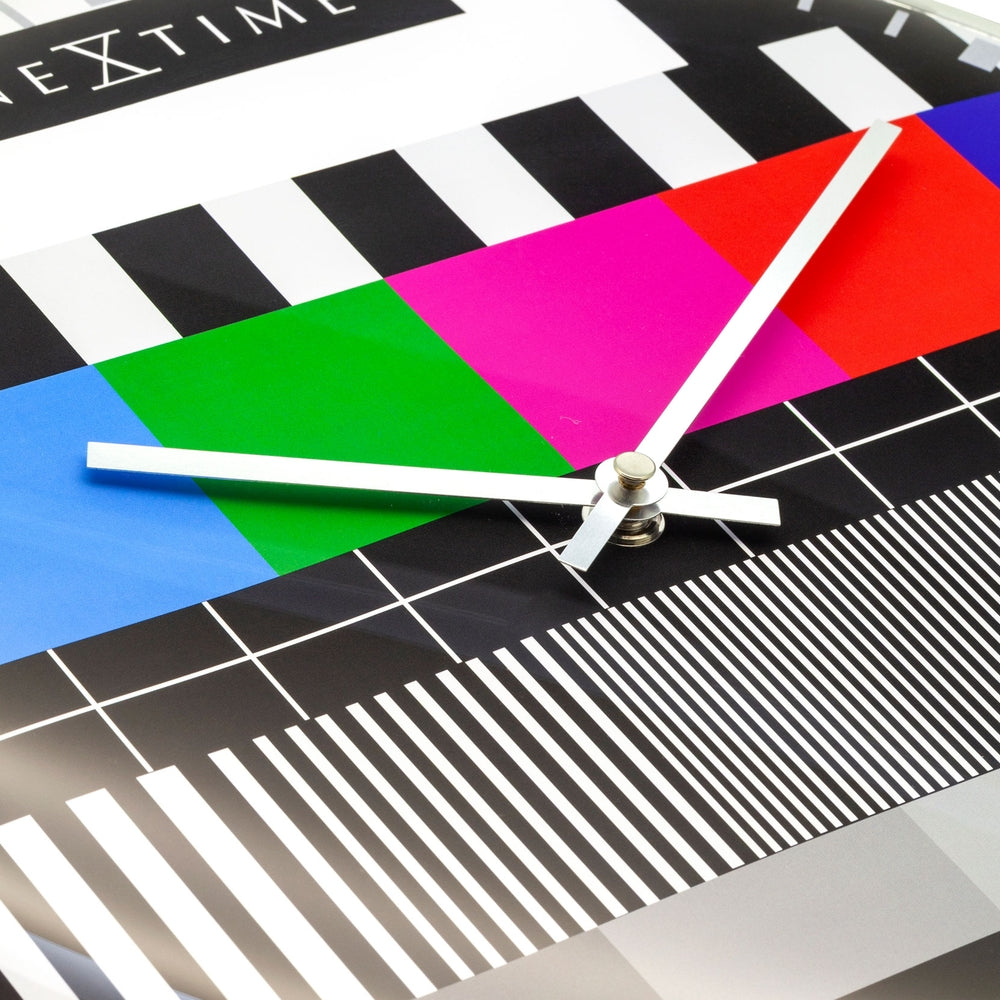 Testpage Dome Wall Clock 35cm