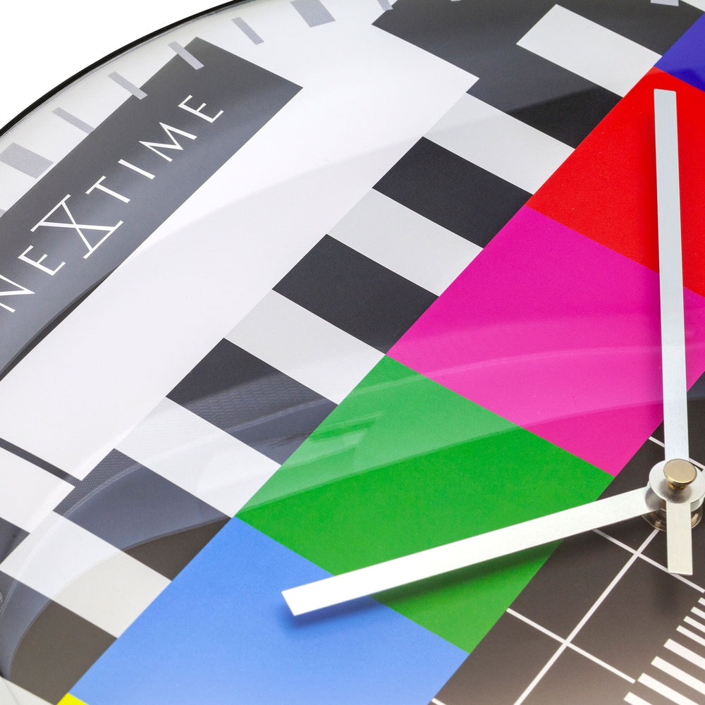 Testpage Dome Wall Clock 35cm