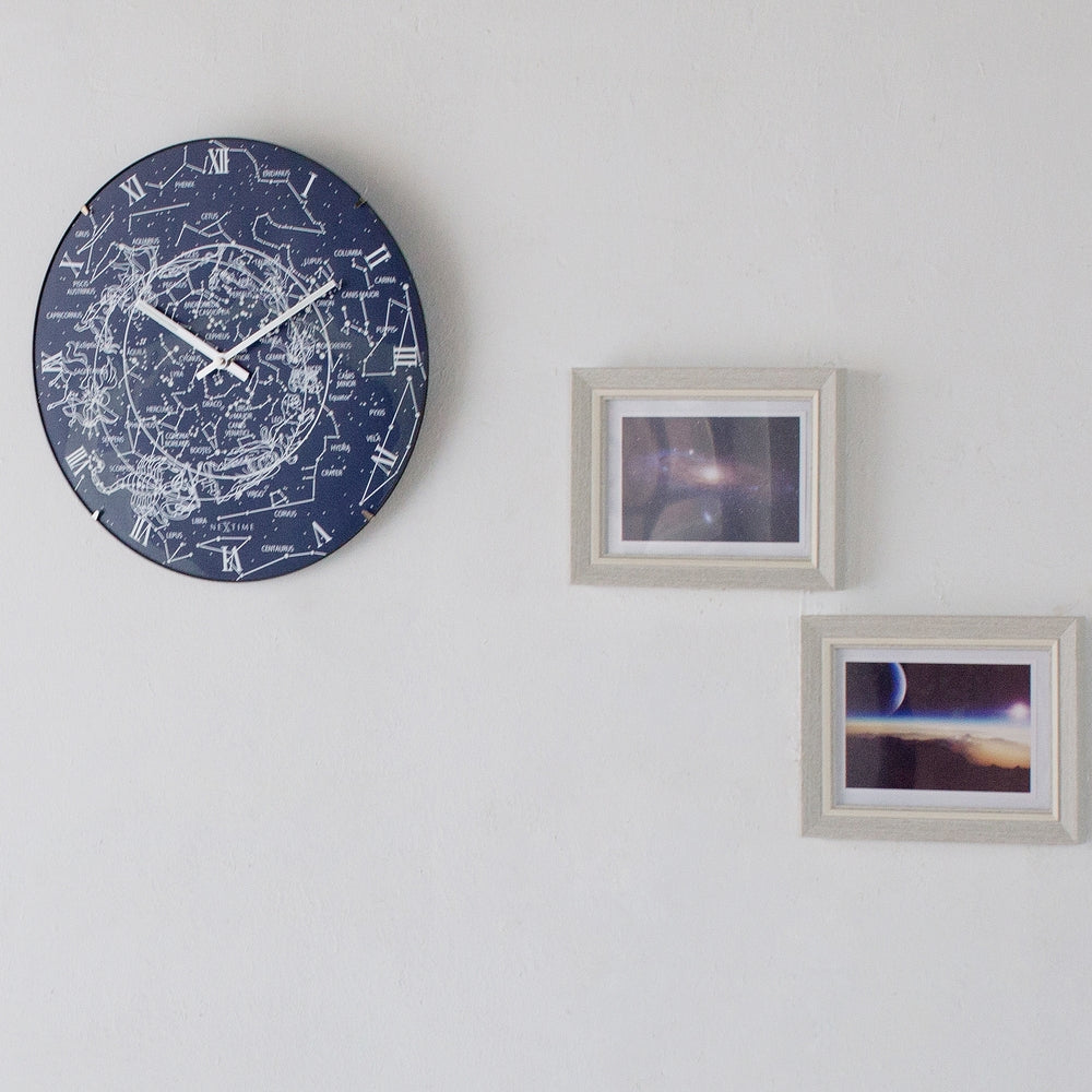 Milky Way dome Wall Clock 35cm