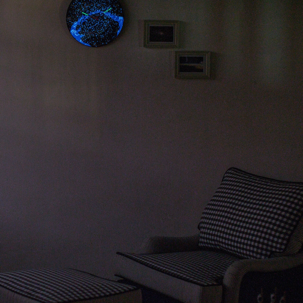 Milky Way dome Wall Clock 35cm