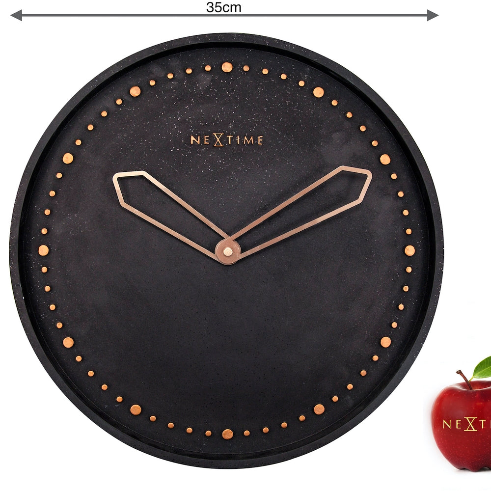 Cross Wall Clock 35cm