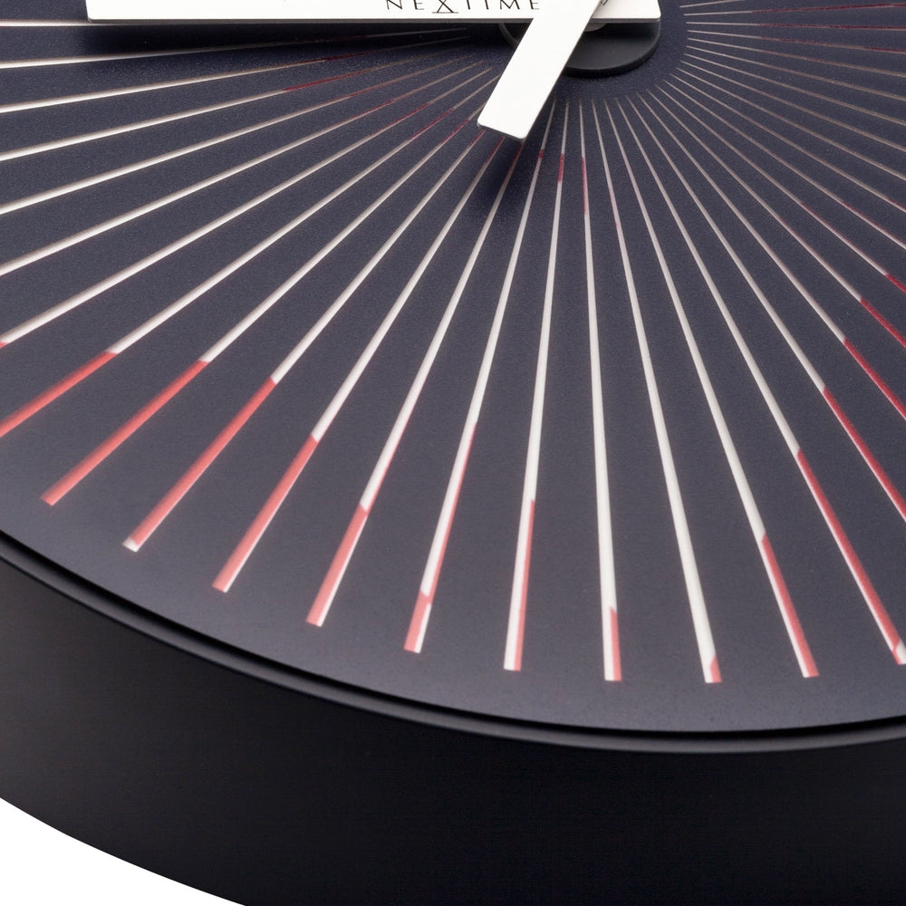Motion Star Red Wall Clock 30cm