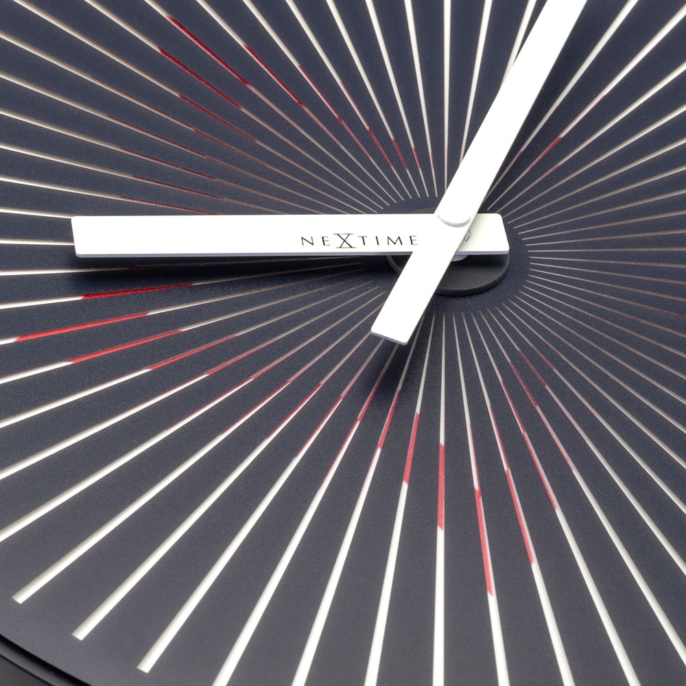 Motion Star Red Wall Clock 30cm