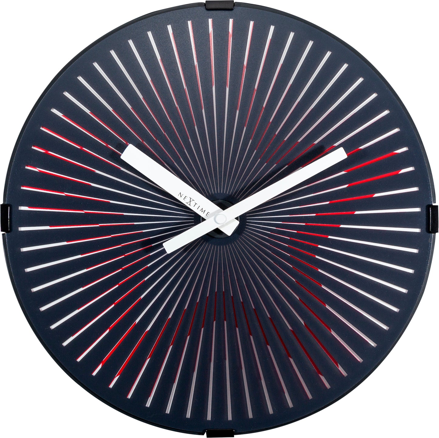 Motion Star Red Wall Clock 30cm