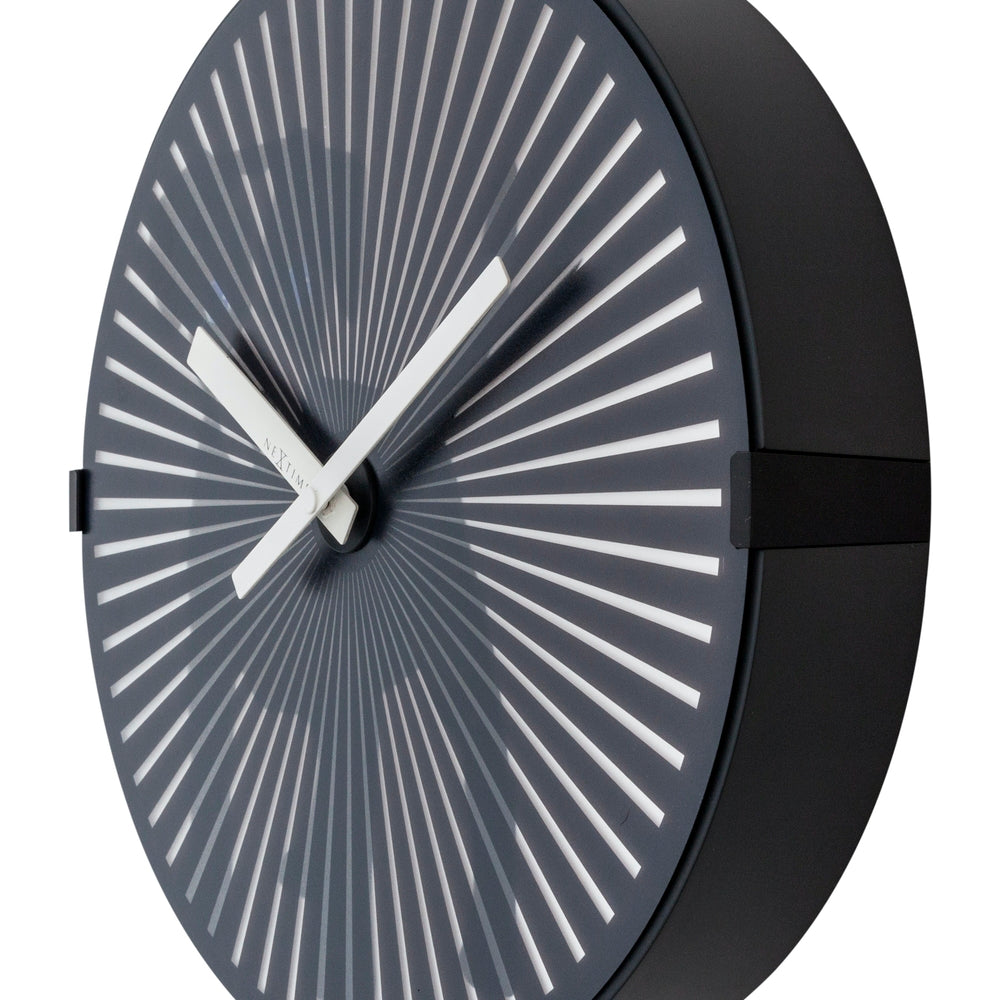 Clock Black Dog Wall Clock 30cm