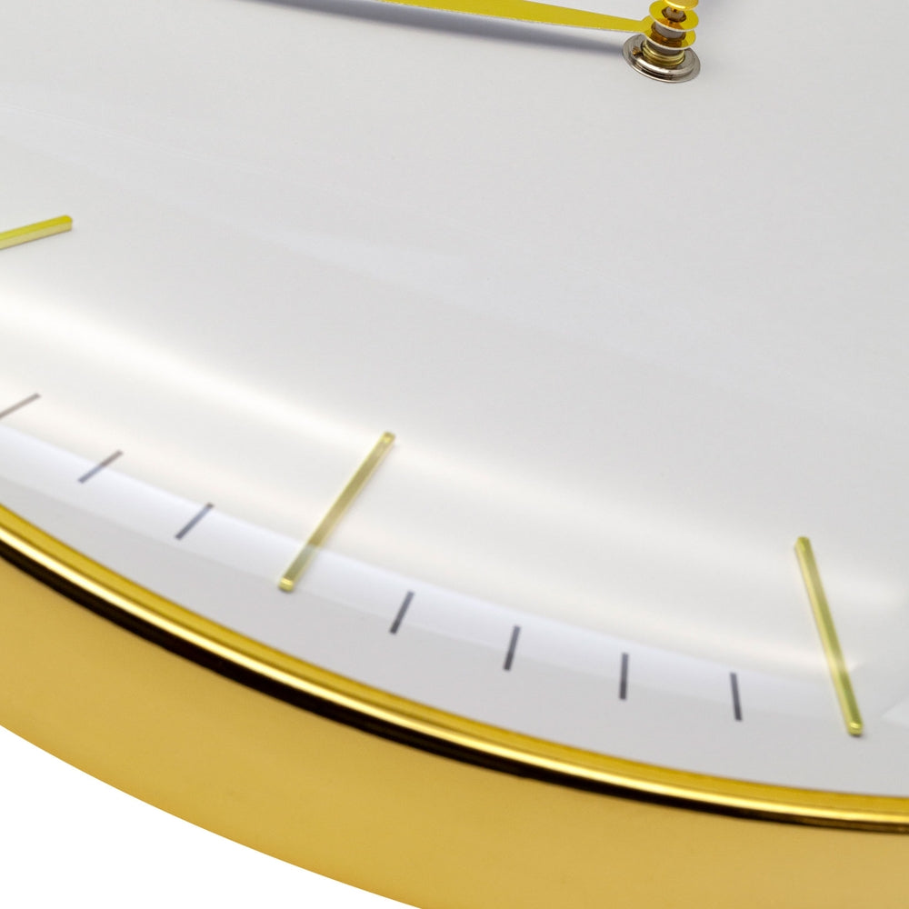 White Glamour Wall Clock 40cm