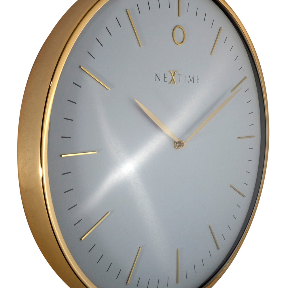 White Glamour Wall Clock 40cm