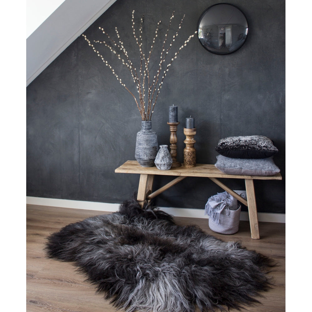 Black Glamour Wall Clock 40cm