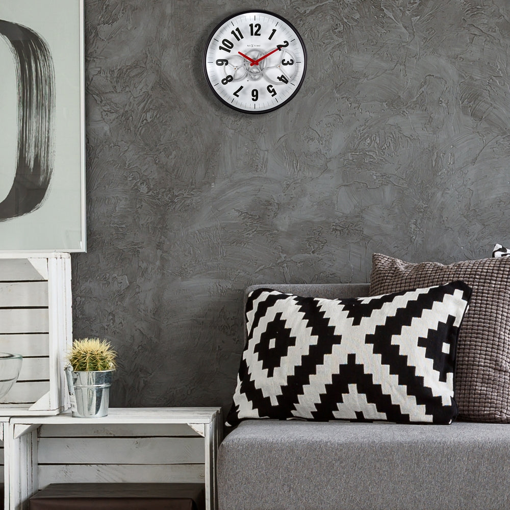 Modern Gear Clock Wall Clock 36cm