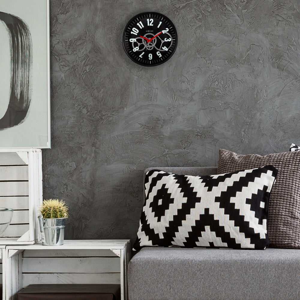 Modern Gear Clock Wall Clock 36cm