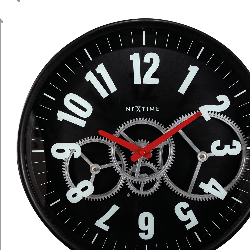 Modern Gear Clock Wall Clock 36cm