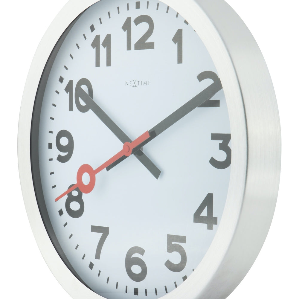 Station Numbers Wall Clock 19cm