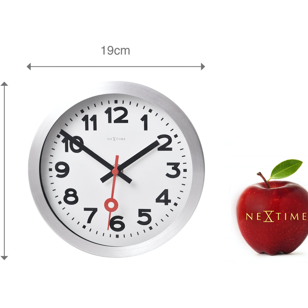 Station Numbers Wall Clock 19cm