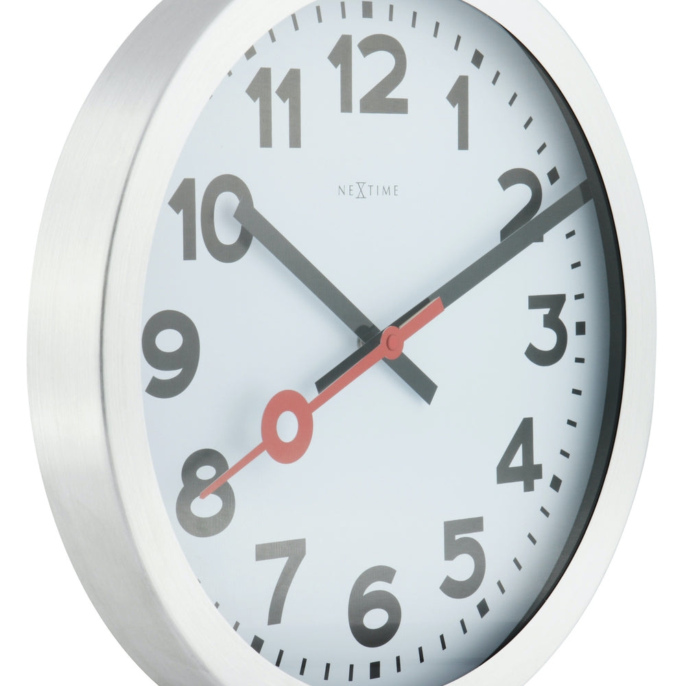 Station Numbers Wall Clock 34cm