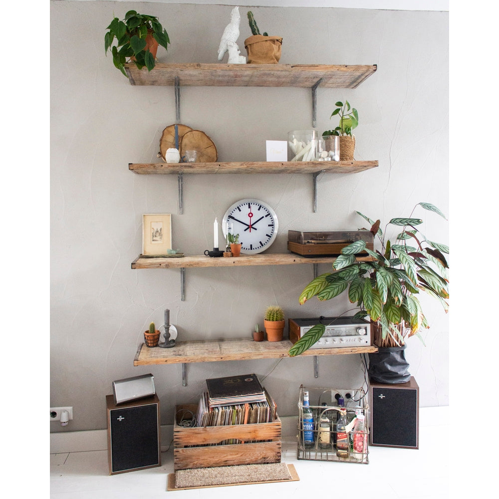 Station Stripe Wall Clock 34cm