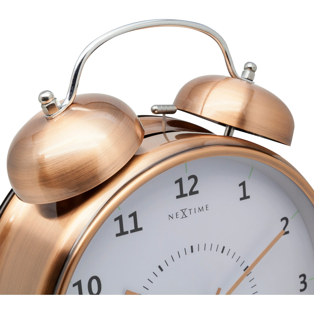 Wake Up Mantel Clock 23cm