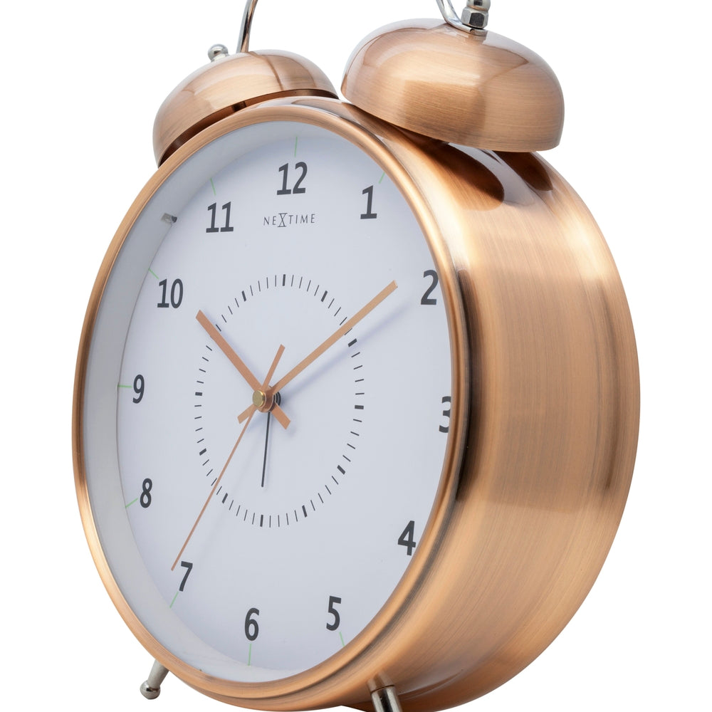 Wake Up Mantel Clock 23cm