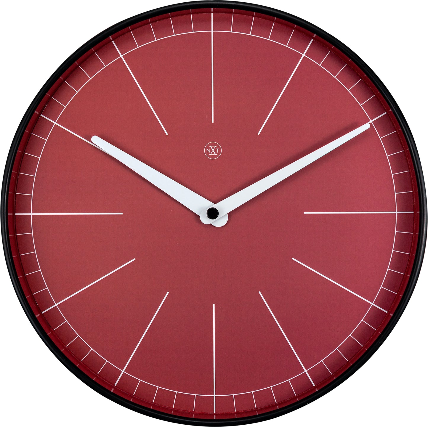 Red Axel Wall Clock 25cm