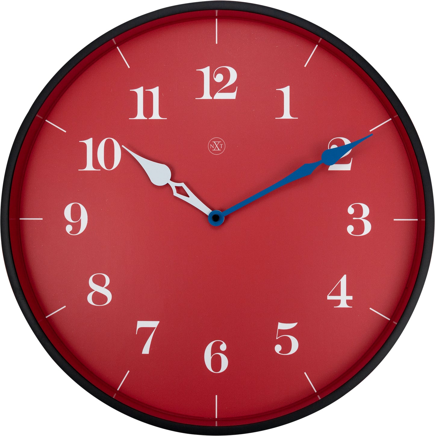 Red Arthur Wall Clock 40cm