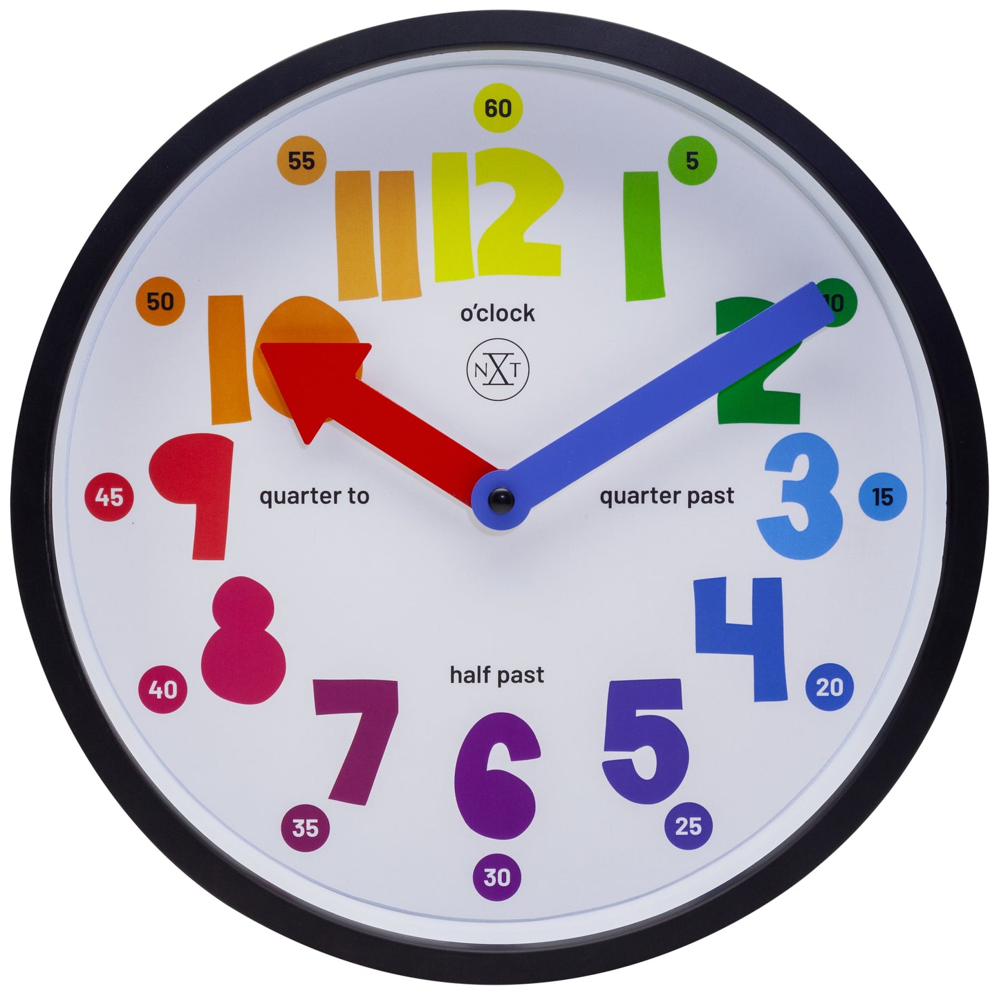 White Sophia Wall Clock 26cm