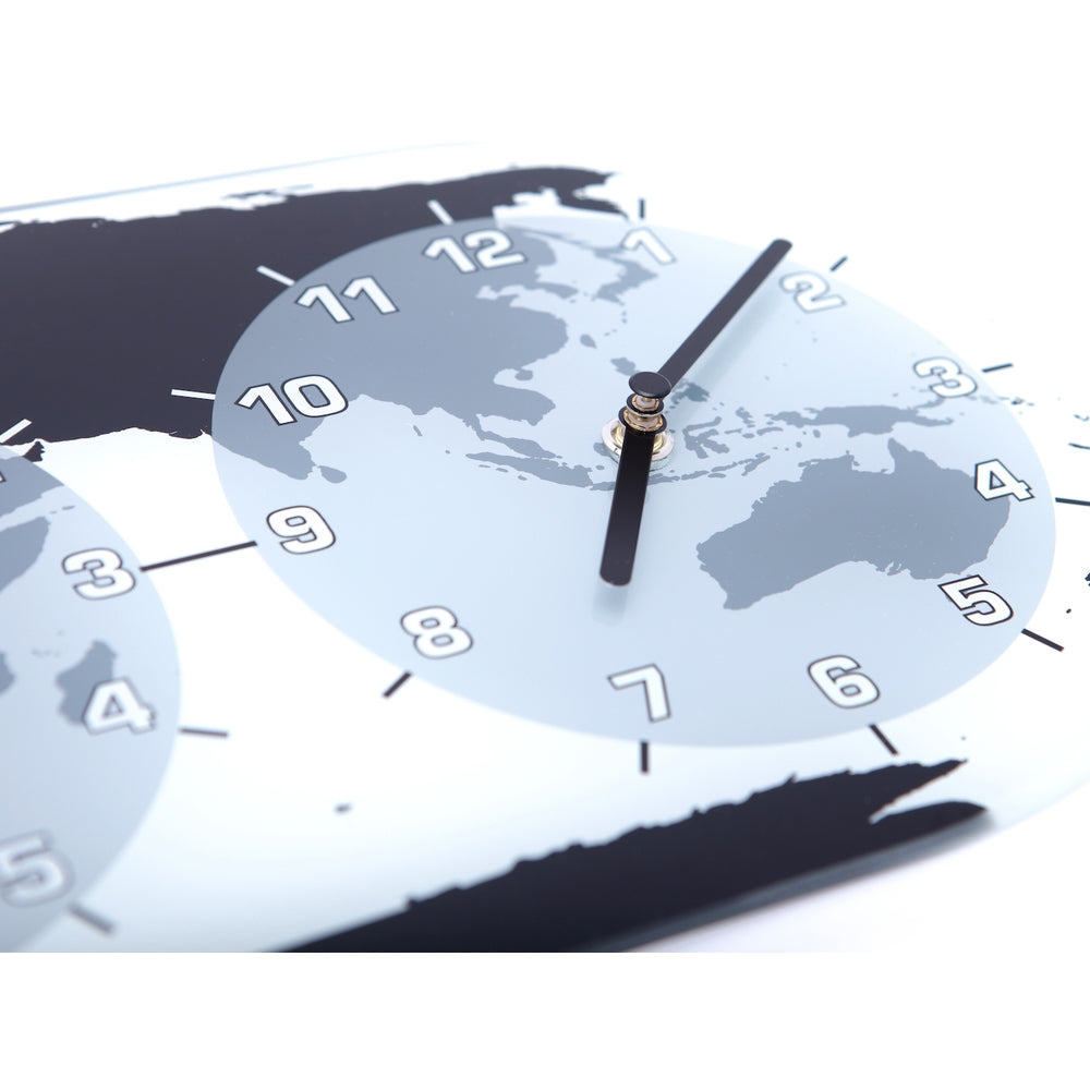 White Mondial Wall Clock 50cm