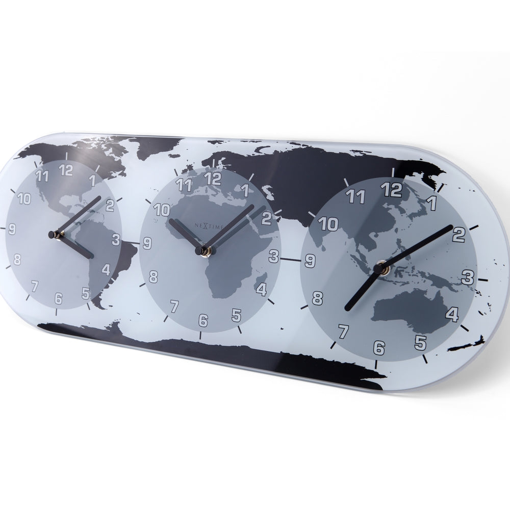 White Mondial Wall Clock 50cm